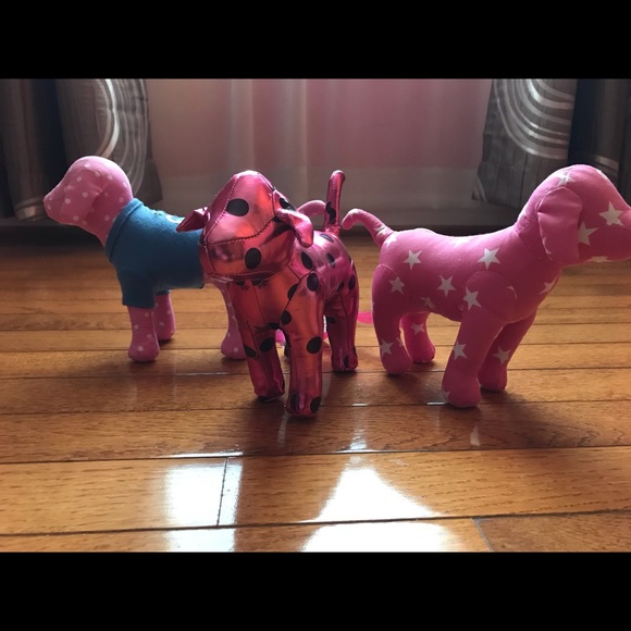 3 Victoria’s Secret Pink dogs - Picture 2 of 7